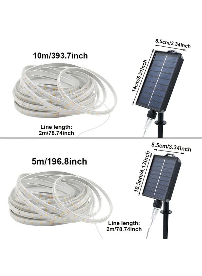 Warm White Solar LED String Lights 8 Modes 640 LEDs 393 7 Inch Indoor Outdoor Decor - Image 2